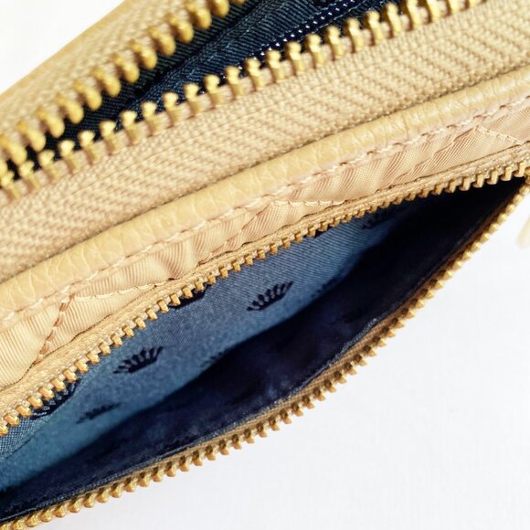 Juicy Couture Vintage Nylon Studded Beige Continental Wallet - Picture 7 of 7